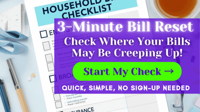 HUBS Bill Reset Checklists