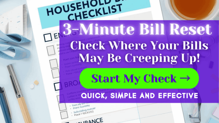 HUBS Bill Reset Checklists