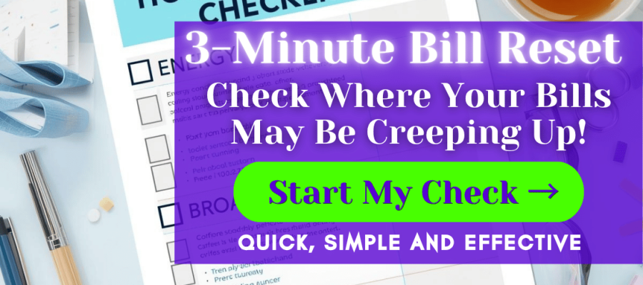 HUBS Bill Reset Checklists